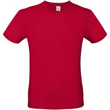 Vêtements Homme T-shirts manches courtes B And C TU01T Rouge foncé