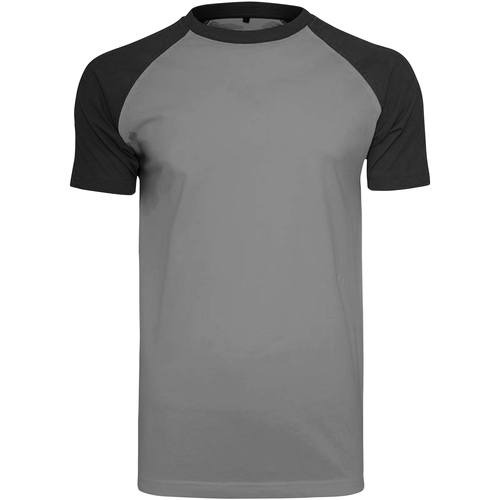 Vêtements Homme T-shirts manches courtes Build Your Brand BY007 Noir