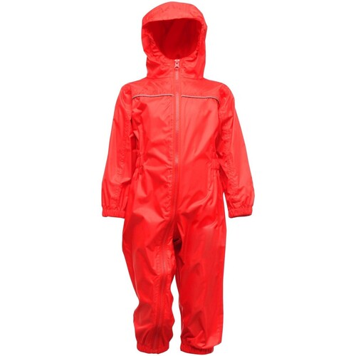 Vêtements Garçon Regatta RG252 Rouge - Vêtements Combinaisons Enfant 39 