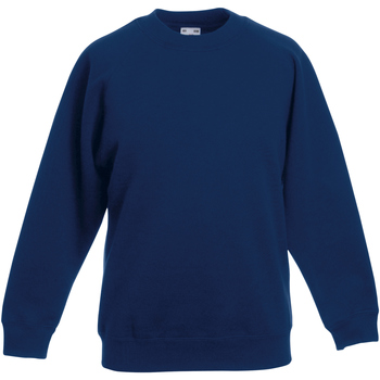 Vêtements Enfant Sweats Fruit Of The Loom 62039 Bleu marine