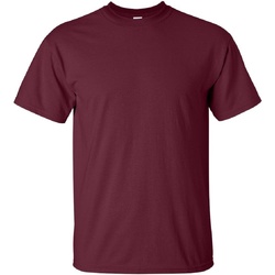 Vêtements Homme T-shirts manches courtes Gildan Ultra Bordeaux