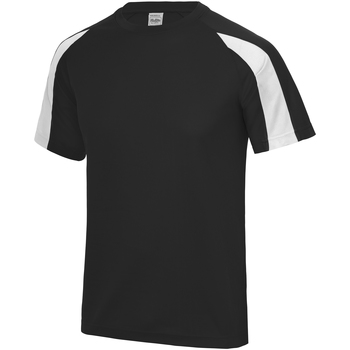Vêtements Enfant T-shirts manches courtes Awdis JC03J Noir
