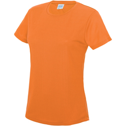 Vêtements Femme T-shirts manches longues Awdis Cool Orange