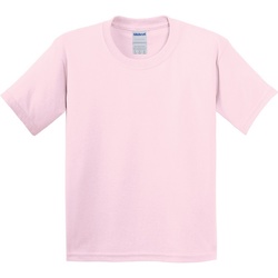 Vêtements Enfant T-shirts manches courtes Gildan 64000B Rose clair