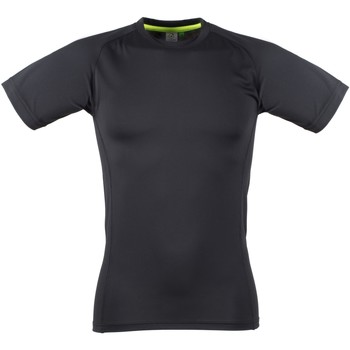 Vêtements Homme T-shirts manches courtes Tombo Teamsport TL515 Noir