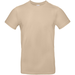 Vêtements Homme T-shirts manches courtes B And C TU03T Beige foncé