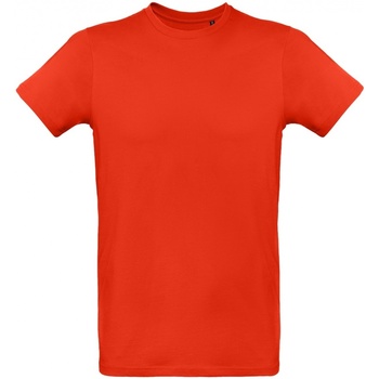 Vêtements Homme T-shirts manches longues B And C TM048 Rouge