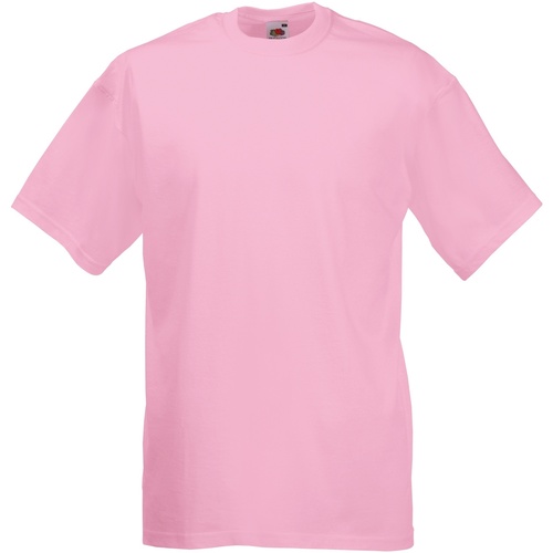 Vêtements Homme T-shirts manches courtes Fruit Of The Loom 61036 Rouge