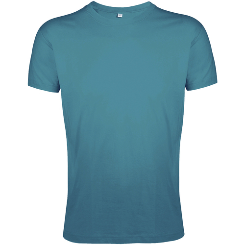 VêBraun Homme T-shirts manches courtes Sols 10553 Bleu