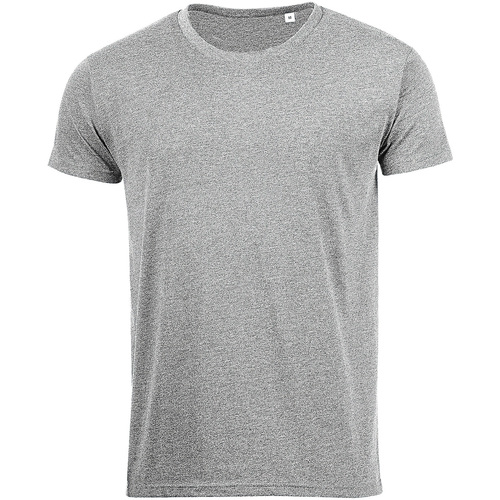 Vêtements Homme T-shirt with puff sleeves Sols 01182 Gris