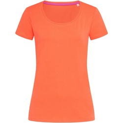 Vêtements Femme T-shirts manches courtes Stedman Stars  Orange