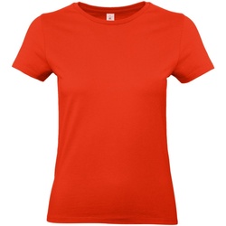 Vêtements Femme T-shirts manches courtes B And C E190 Rouge feu