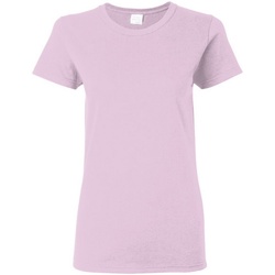 Vêtements Femme T-shirts manches courtes Gildan Missy Fit Rose clair