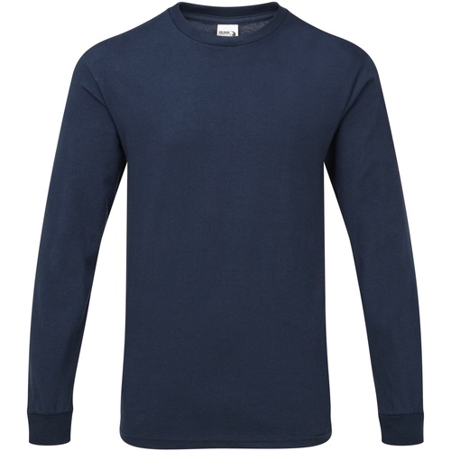 Vêtements Homme T-shirts manches longues Gildan H400 Bleu