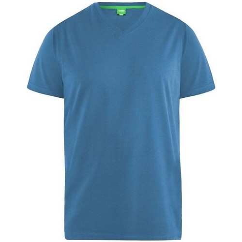 Vêtements Homme T-shirts manches longues Duke DC184 Bleu