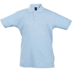 Vêtements Enfant Polos manches courtes Sols 11344 Bleu atoll