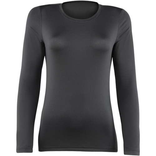 Vêtements Femme T-shirts manches longues Rhino RW7018 Noir
