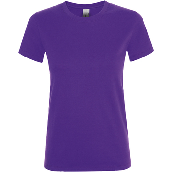 Vêtements Femme T-shirts manches courtes Sols Regent Violet