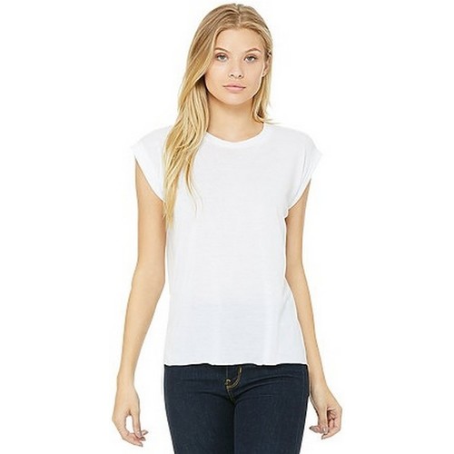 Vêtements Femme T-shirts manches longues Bella + Canvas BE8804 Blanc