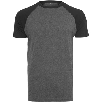 Vêtements Homme T-shirts manches longues Build Your Brand BY007 Noir