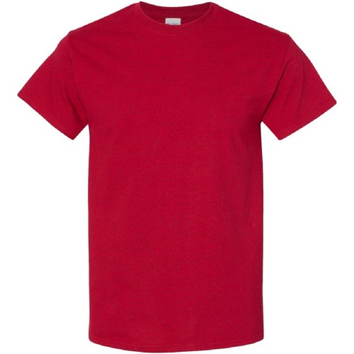 Vêtements Homme T-shirts manches courtes Gildan Heavy Rouge