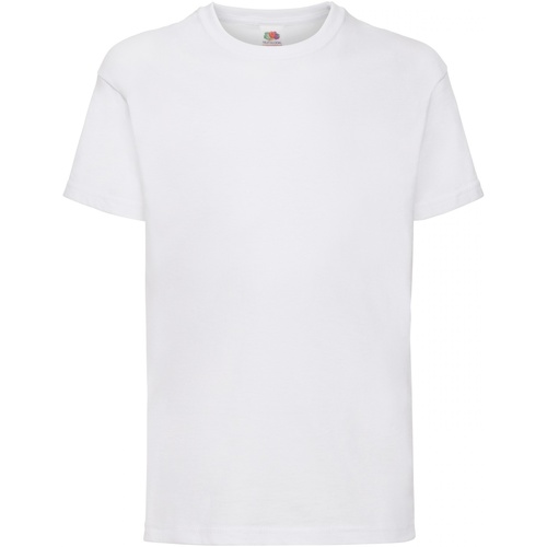 Vêtements Enfant T-shirts manches courtes Pantoufles / Chaussons 61033 Blanc
