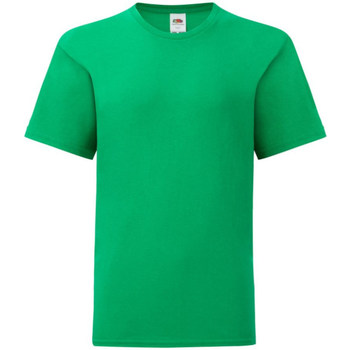 Vêtements Enfant T-shirts manches courtes Fruit Of The Loom 61023 Vert