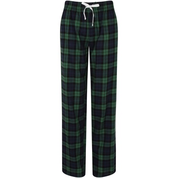 Vêtements Femme Pyjamas / Chemises de nuit Skinni Fit Tartan bleu marine/vert