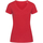 Vêtements Femme T-shirts manches longues Stedman Stars Janet Rouge