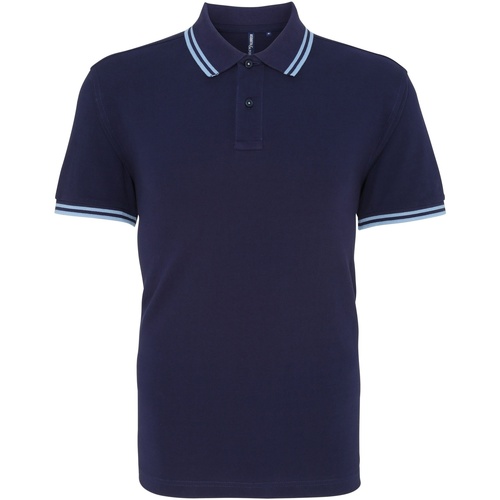 Vêtements Homme T-shirts & Polos en 4 jours garantis AQ011 Bleu