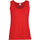 Vêtements Femme Débardeurs / T-shirts sans manche Universal Textiles Fitted Rouge