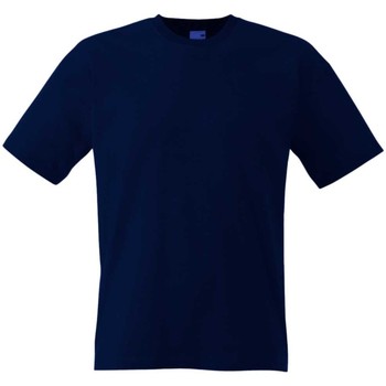 Vêtements Femme T-shirts manches courtes Fruit Of The Loom 61082 Bleu marine profond
