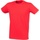 Vêtements Homme T-shirts forever manches courtes Skinni Fit SF121 Rouge
