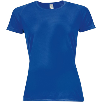 Vêtements Femme T-shirts manches courtes Sols 01159 Bleu