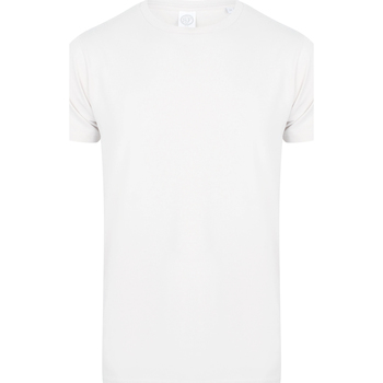 Vêtements Enfant T-shirts manches courtes Skinni Fit SM121 Blanc