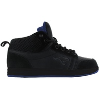 Chaussures Enfant Baskets montantes Kangaroos  Noir/Bleu roi