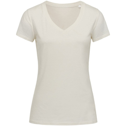 Vêtements Femme T-shirts manches courtes Stedman Stars Janet Blanc