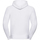Vêtements Homme Sweats Russell Sweatshirt à capuche et fermeture zippée BC1499 Blanc
