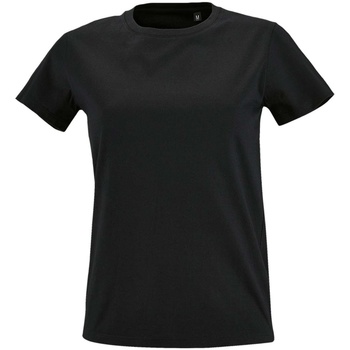 Vêtements Femme T-shirts manches courtes Sols 2080 Noir