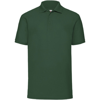 Vêtements Homme Polos manches courtes Fruit Of The Loom 63402 Vert
