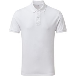 Vêtements Homme Polos manches courtes Asquith & Fox Infinity Blanc