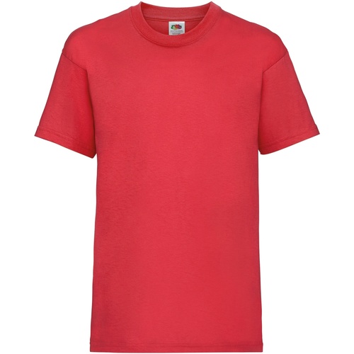 Vêtements Enfant T-shirts manches courtes Coton Du Mondem 61033 Rouge