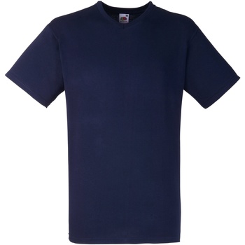 Vêtements Homme T-shirts manches courtes Fruit Of The Loom 61066 Bleu
