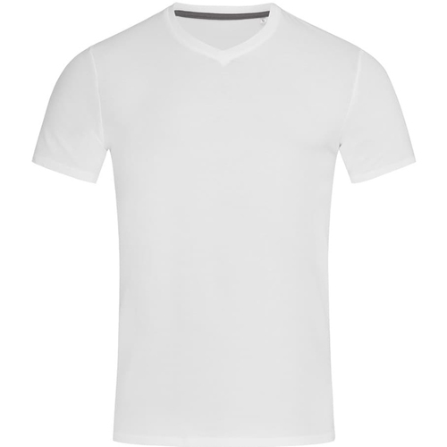 Vêtements Homme T-shirts fleece manches longues Stedman Stars Clive Blanc