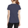 Vêtements Femme T-shirts manches courtes Brunello Cucinelli stripe print T-shirt 61372 Bleu