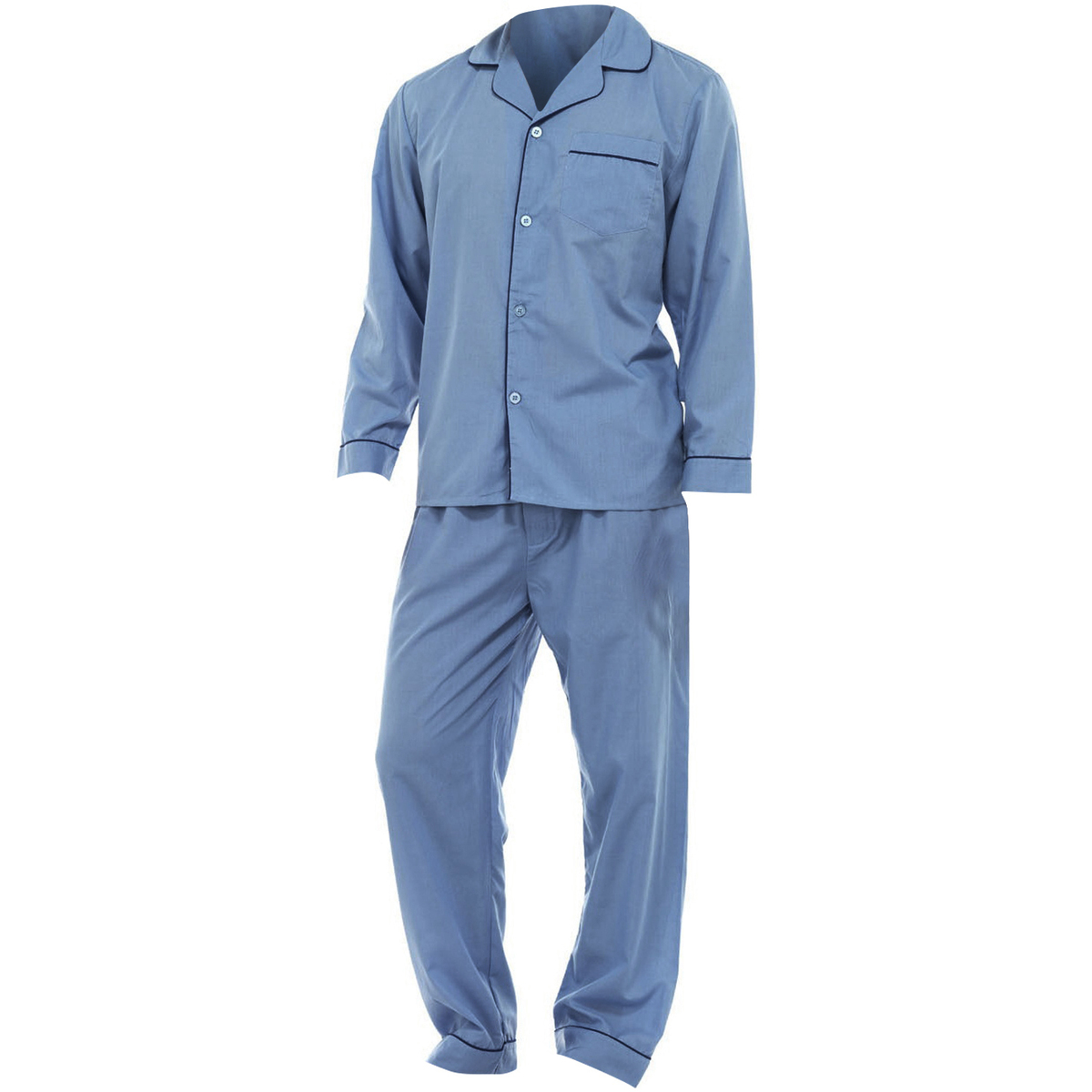 Vêtements Homme Pyjamas / Chemises de nuit Universal Textiles N510 Bleu