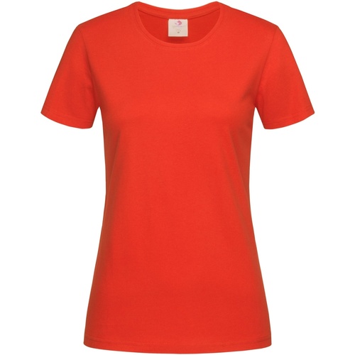 Vêtements Femme T-shirts manches longues Stedman  Orange