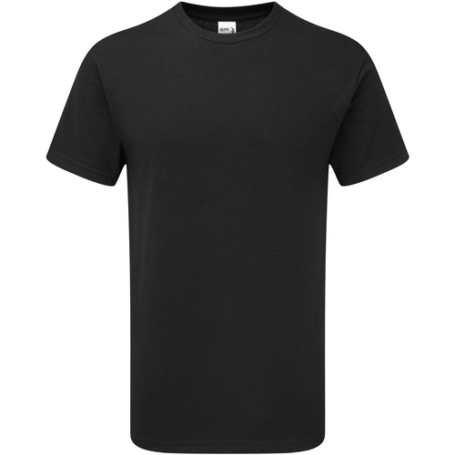 Vêtements Homme T-shirts manches longues Gildan Hammer Heavyweight Noir