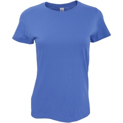 Vêtements Femme T-shirts Green manches courtes Sols 11502 Bleu