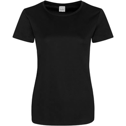 Vêtements Femme T-shirts manches longues Awdis JC025 Noir